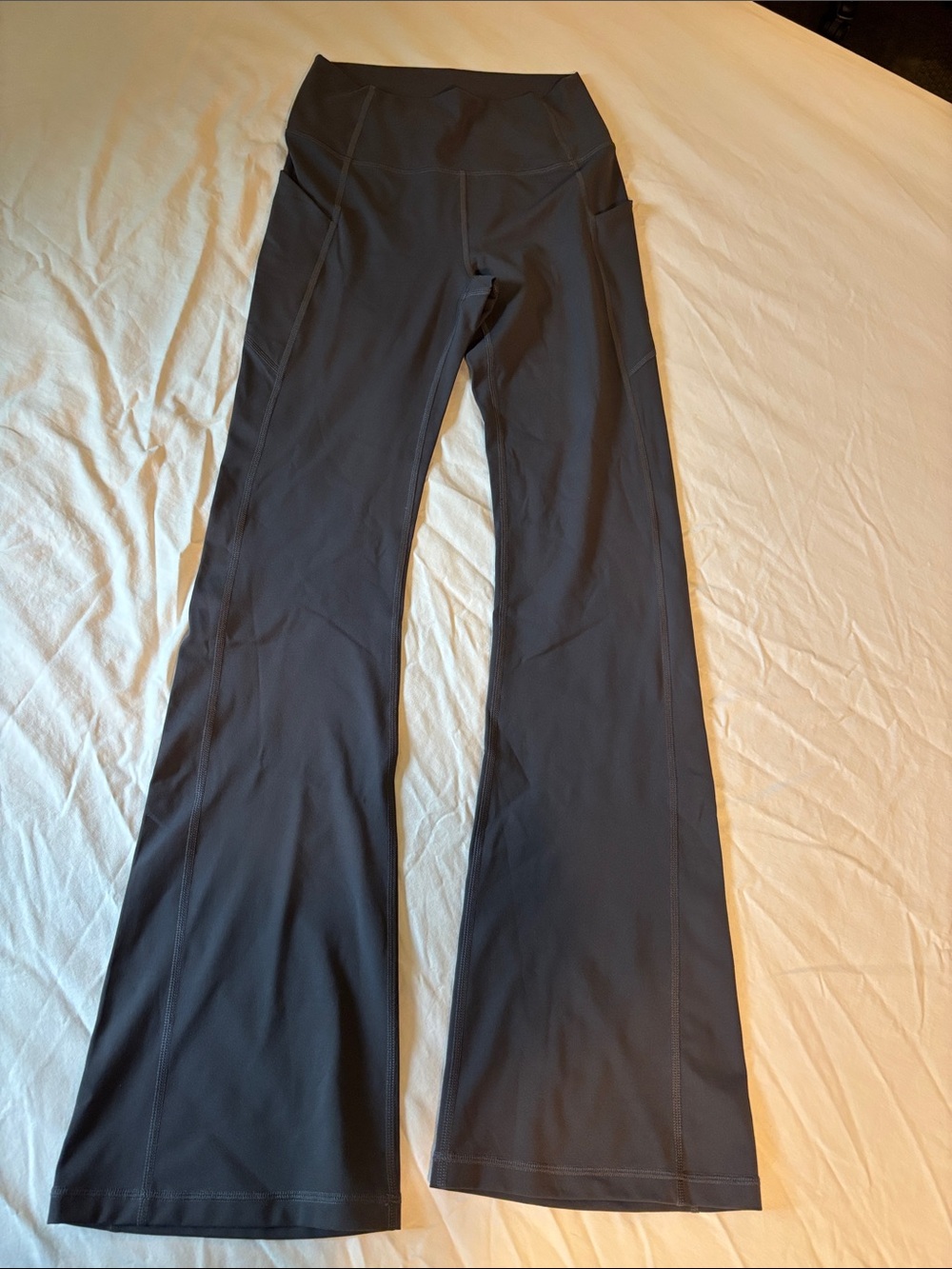 Fabletics Gray Boot-Cut Yoga Pants